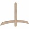 Ekena Millwork Bellingham Smooth Timber Gable Bracket, Douglas Fir, 60"W x 32"H x 1 1/2"D x 3 1/2"F, 13/12 Pitch GBW060X32X0204BEL00SDF - alternate 2